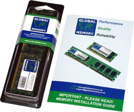 2GB DDR2 400/533/667/800MHz 240-PIN ECC REGISTERED DIMM (RDIMM) MEMORY RAM FOR SERVERS/WORKSTATIONS/MOTHERBOARDS (2 RANK CHIPKILL)